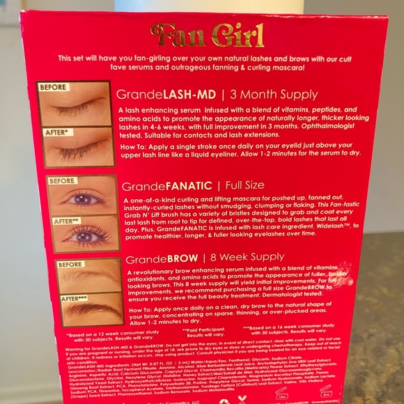 Grande Cosmetics Lash, Brow and Growth Serum AND Mascara Set— NEW! - Picture 2 of 6